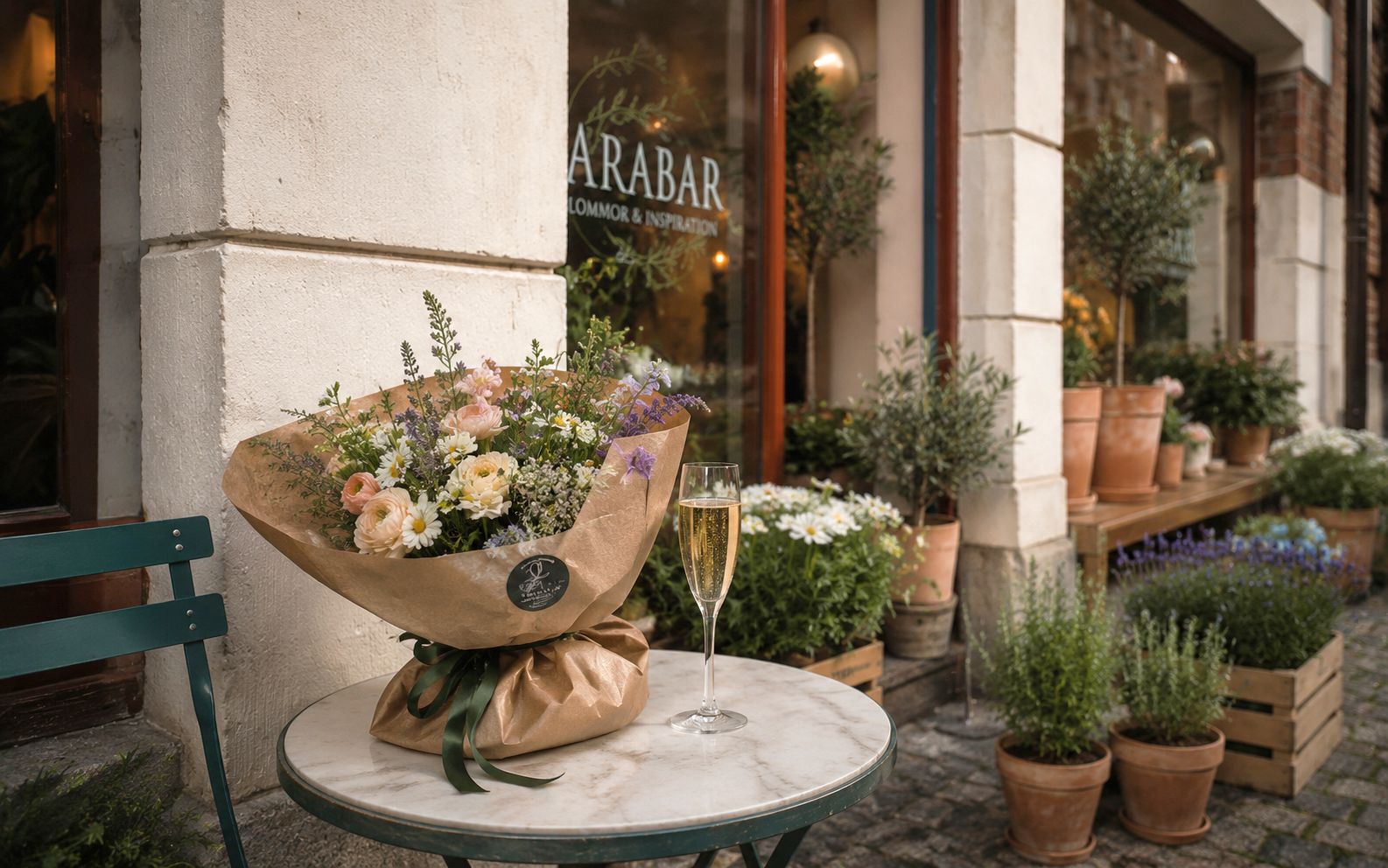 Blomsterbutiken först i stan med alkoholtillstånd